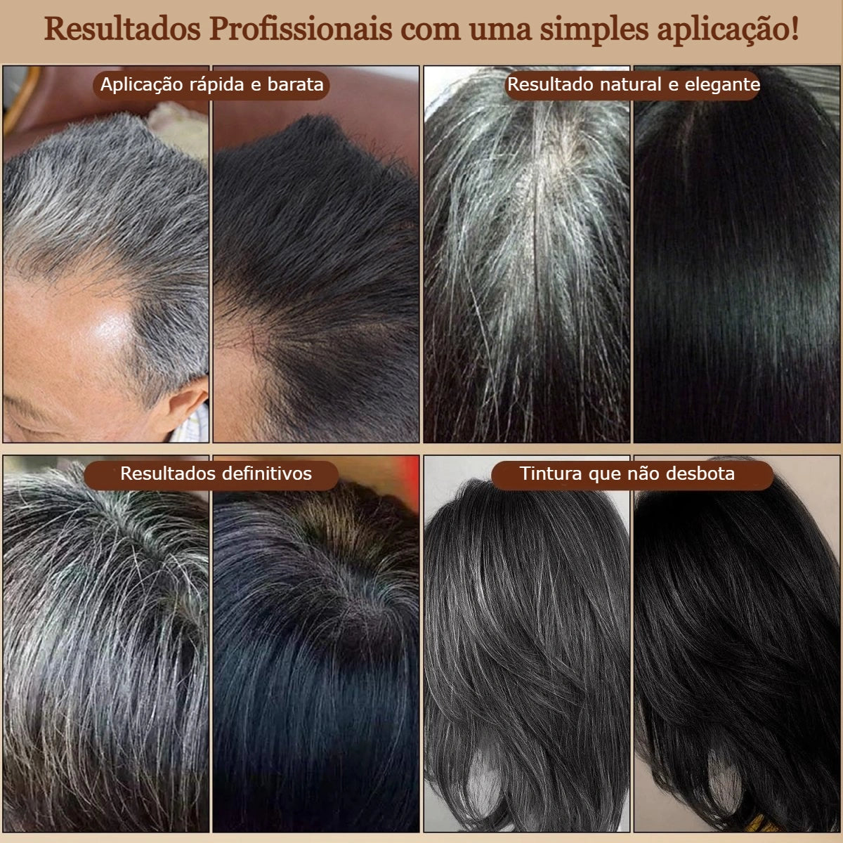 Hair Dye Comb - Pente para tintura de cabelo